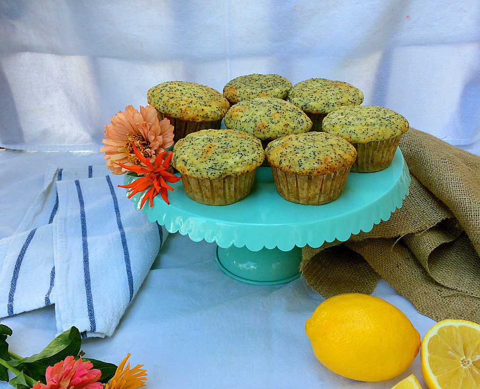 Lemon poppyseed zucchini muffins are a great way to use up all your zucchini or summer squash. Serve them for back to school lunches, snacks, or even breakfast. It's such an easy recipe that you can even make it with your kids.