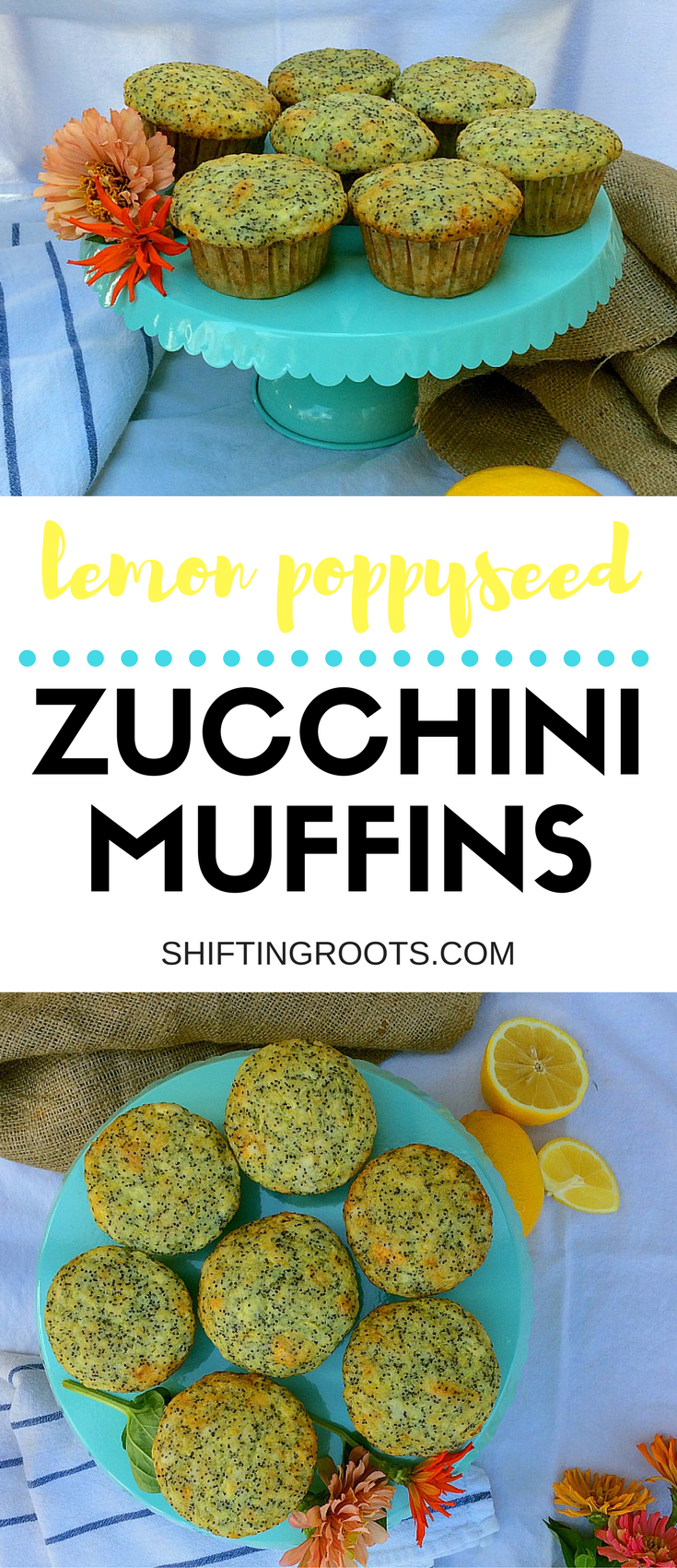 Lemon poppyseed zucchini muffins are a great way to use up all your zucchini or summer squash. Serve them for back to school lunches, snacks, or even breakfast. It's such an easy recipe that you can even make it with your kids.