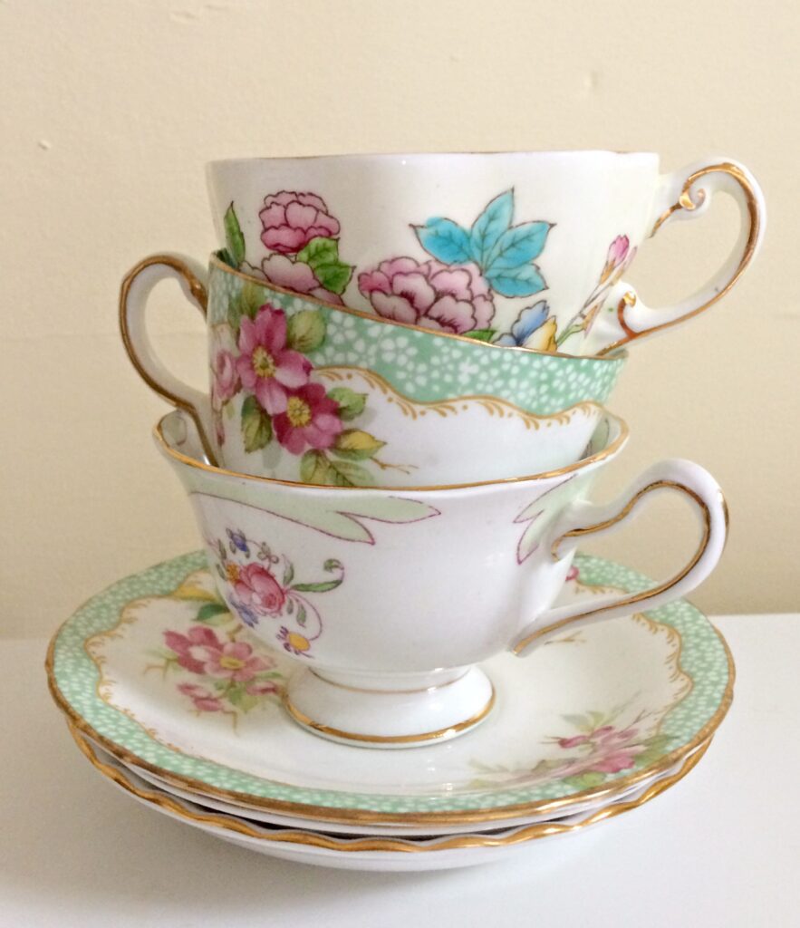 Don't save your fine china teacups for special occasions.  Use them everyday for tea parties with your friends and family. #sponsored #celestialseasonings #tea #tealover #royalalbert #finechina #bonechina #teaparty