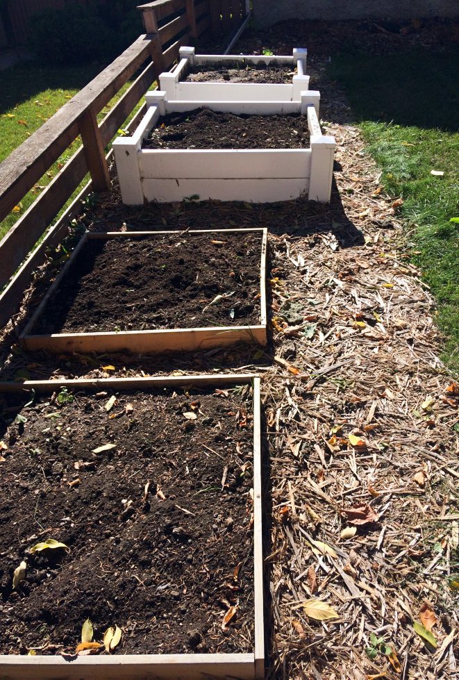 Looking for the next cool front yard landscaping ideas?  How about a front yard vegetable garden?!  Here's how I turned my yard with no curb appeal into a low maintenance raised bed garden.  It's a simple design for a small space that anyone can do! #frontyard #design #vegetablegarden